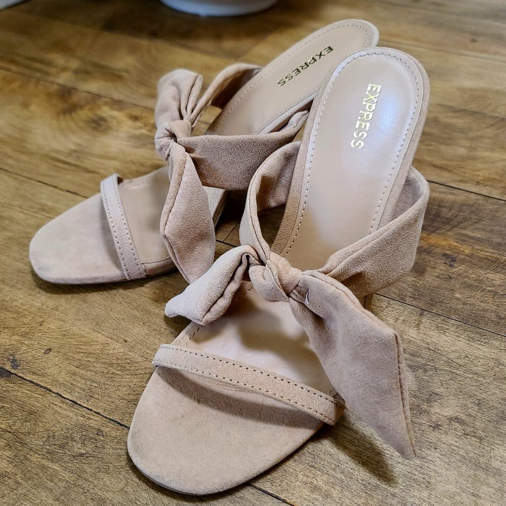 Bow Strap Heels